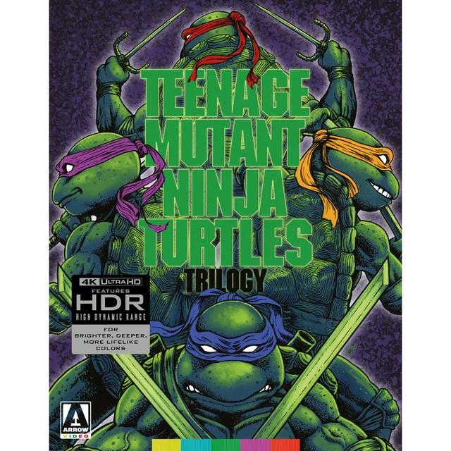 Teenage Mutant Ninja Turtles Trilogy | Arrow Store Exclusive | Limited Edition 4K UHD