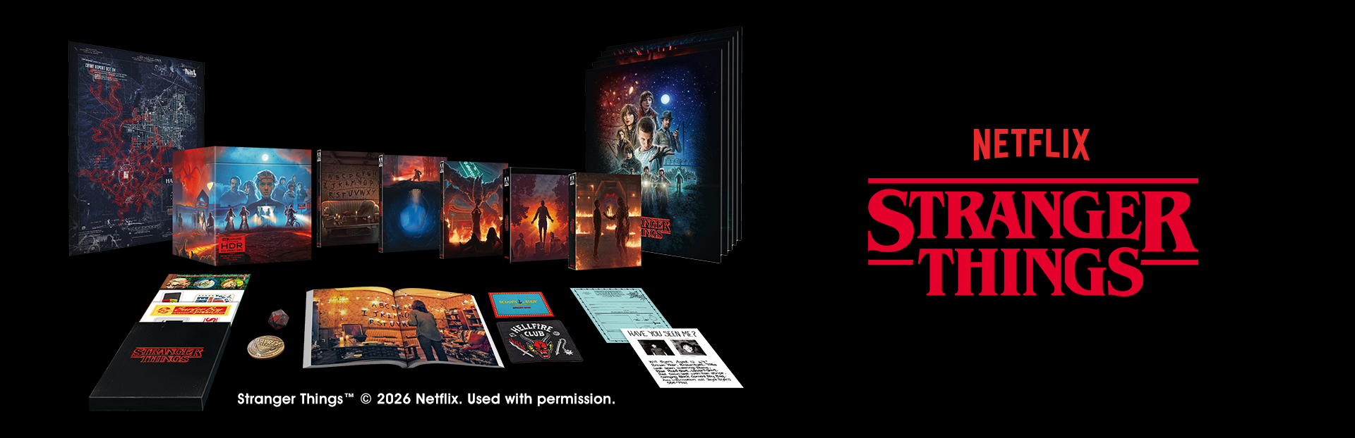 Stranger Things: Complete Series Out Now!