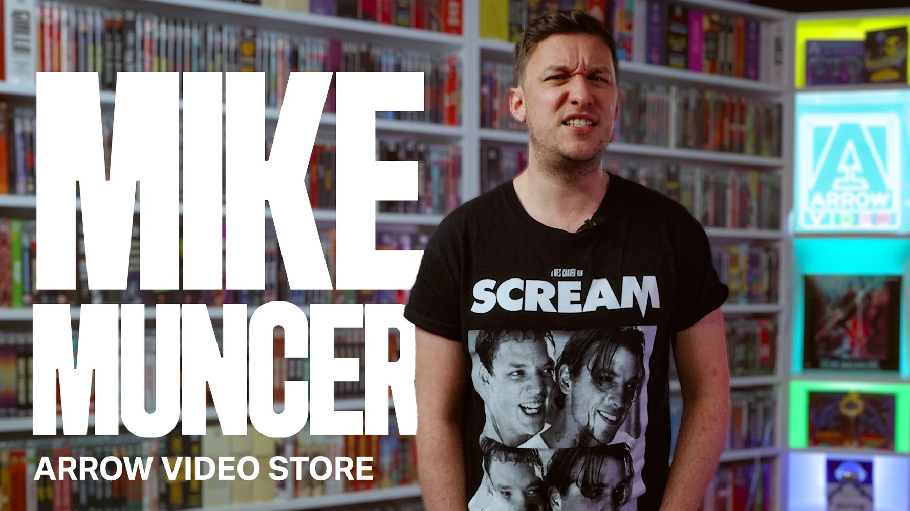MIKE MUNCER | ARROW VIDEO STORE
